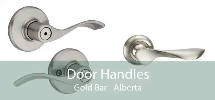 Door Handles Gold Bar - Alberta