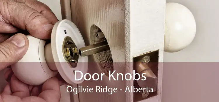 Door Knobs Ogilvie Ridge - Alberta