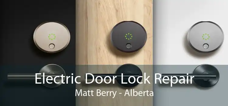 Electric Door Lock Repair Matt Berry - Alberta