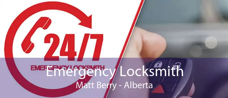 Emergency Locksmith Matt Berry - Alberta