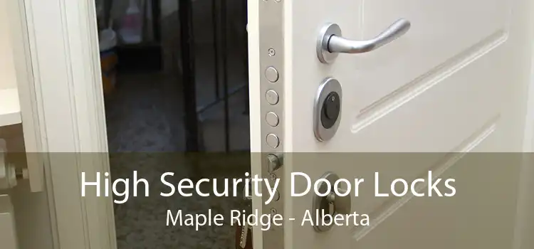 High Security Door Locks Maple Ridge - Alberta