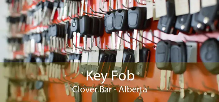 Key Fob Clover Bar - Alberta