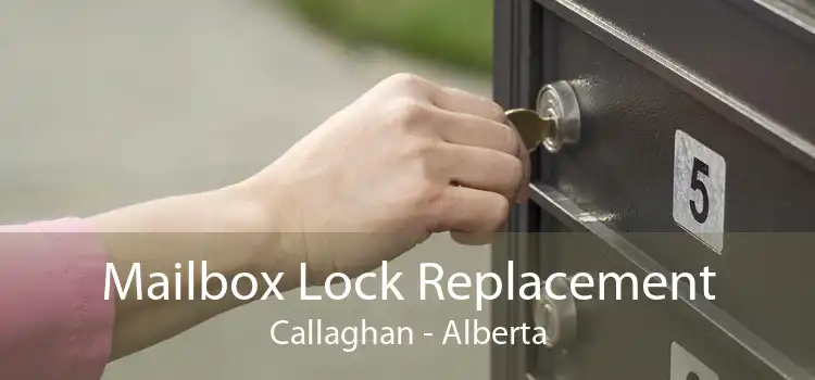 Mailbox Lock Replacement Callaghan - Alberta