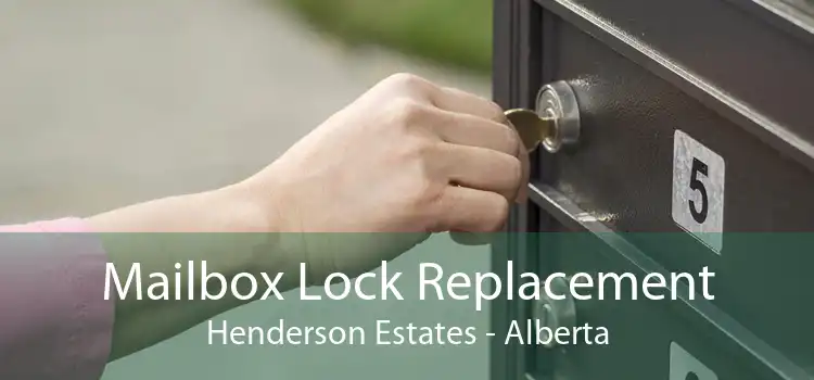 Mailbox Lock Replacement Henderson Estates - Alberta