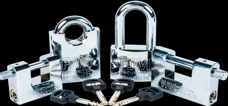 High Security Padlock Blue Quill