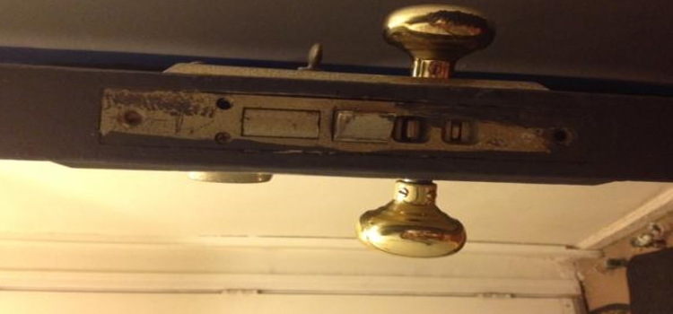 Old Mortise Lock Replacement in Overlanders